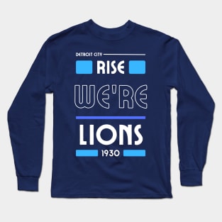 RISE WE'RE LIONS 1930 Long Sleeve T-Shirt